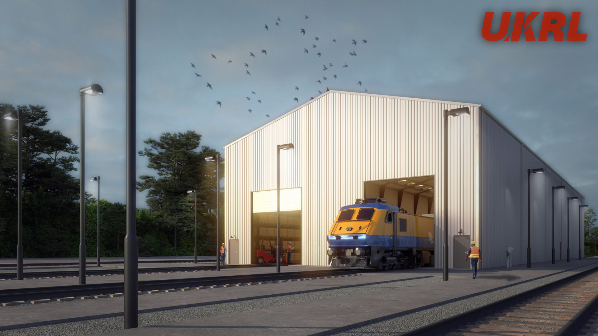 Image for article: UKRL announces start of construction of a new £1.5 locomotive maintenance facility at Leicester depot